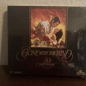 Gone With the Wind 50th Anniversary Limited Edition (VHS, 1990, 2-Tape Set) NEW